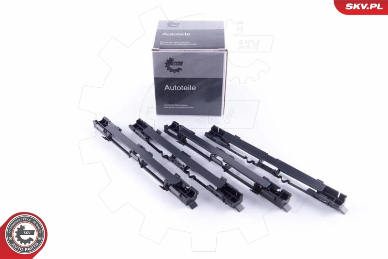 Clip, trim/protection strip